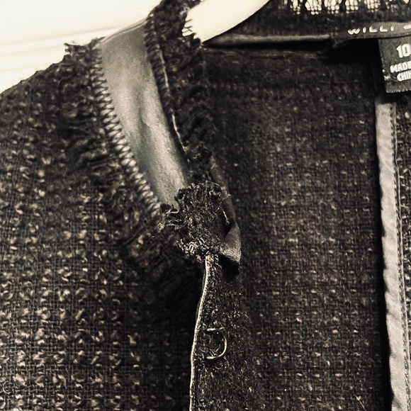 Willi Smith Cropped Tweed Jacket - Picture 6 of 14